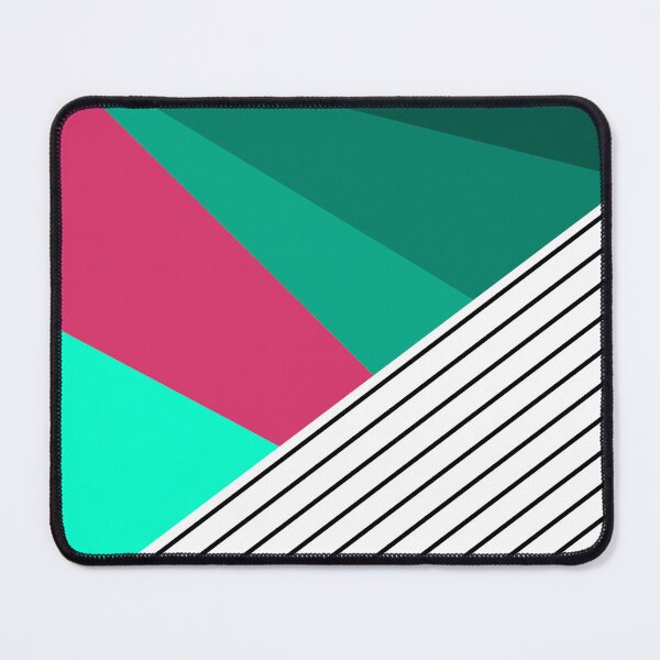 Artikelvorschau, Green Geometric Pattern with Stripes entworfen und verkauft von Arianna Khalil.