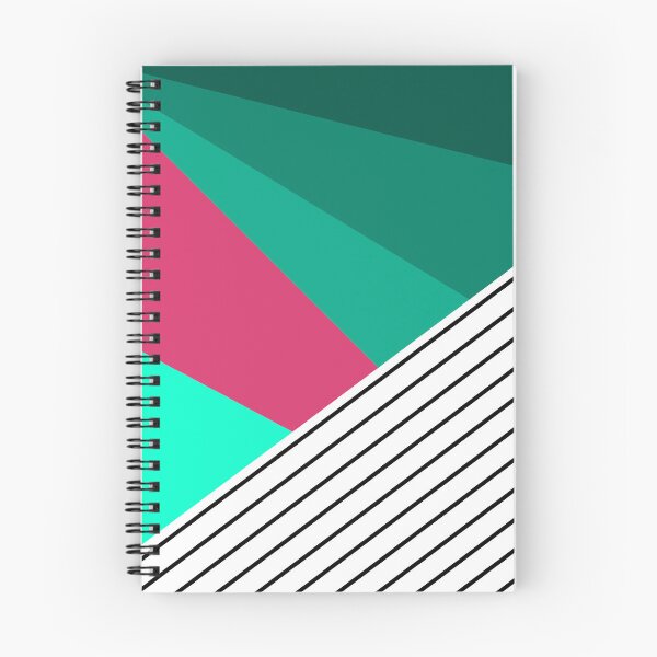 Item preview, Green Geometric Pattern with Stripes designed and sold by Arianna Khalil.