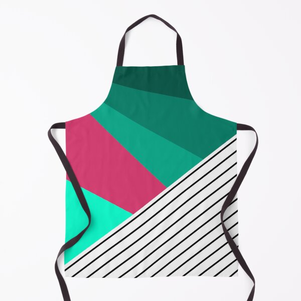 Artikelvorschau, Green Geometric Pattern with Stripes entworfen und verkauft von Arianna Khalil.