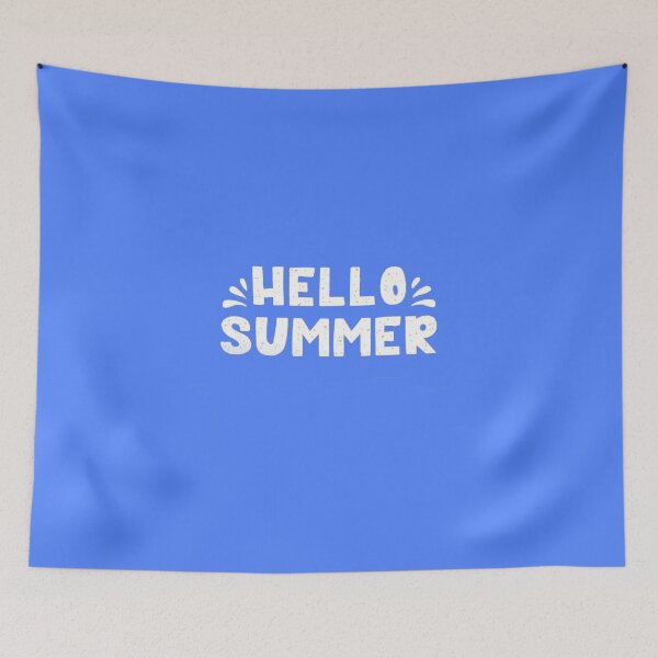 Item preview, Hello Summer Design designed and sold by DOKU_TEAM SHIRT.