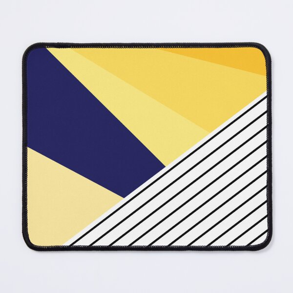 Item preview, Yellow Geometric Pattern with Stripes designed and sold by Arianna Khalil.
