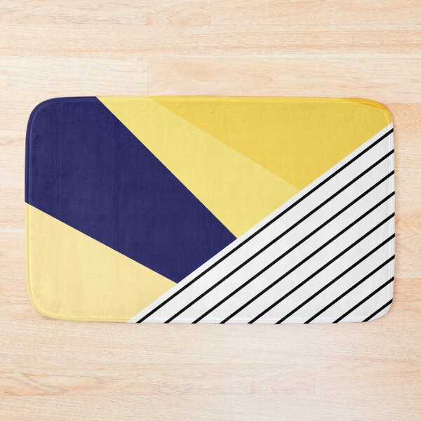 Artikelvorschau, Yellow Geometric Pattern with Stripes entworfen und verkauft von Arianna Khalil.