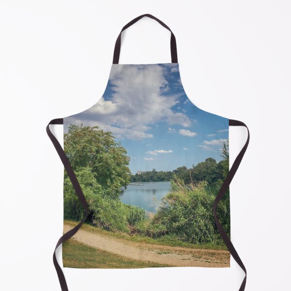 Item preview, Nature Park Lake Trees Sky Clouds designed and sold by eleonoraingrid.