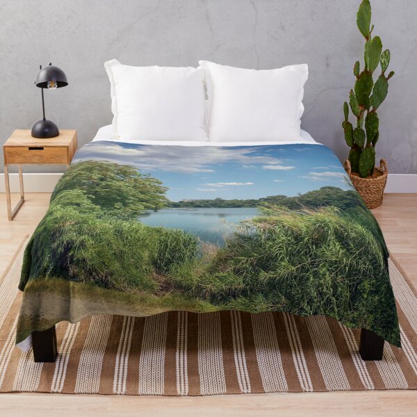 Item preview, Nature Park Lake Trees Sky Clouds designed and sold by eleonoraingrid.