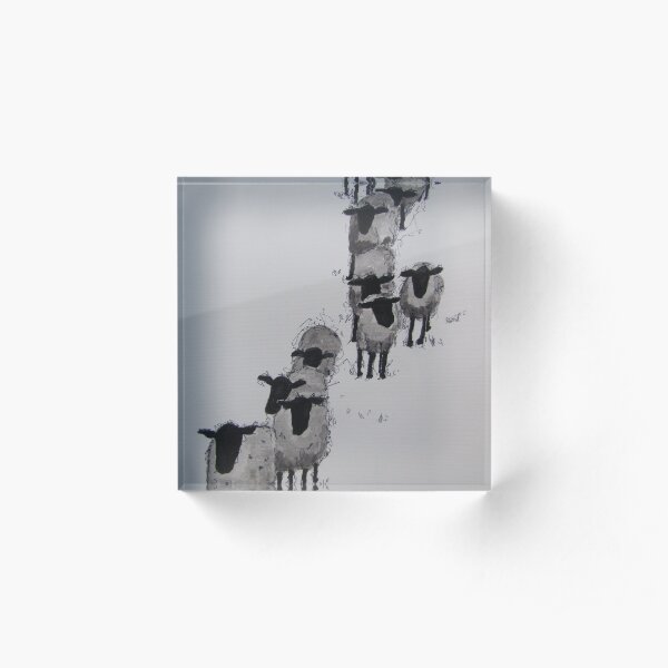 Follow the Leader Acrylic Block