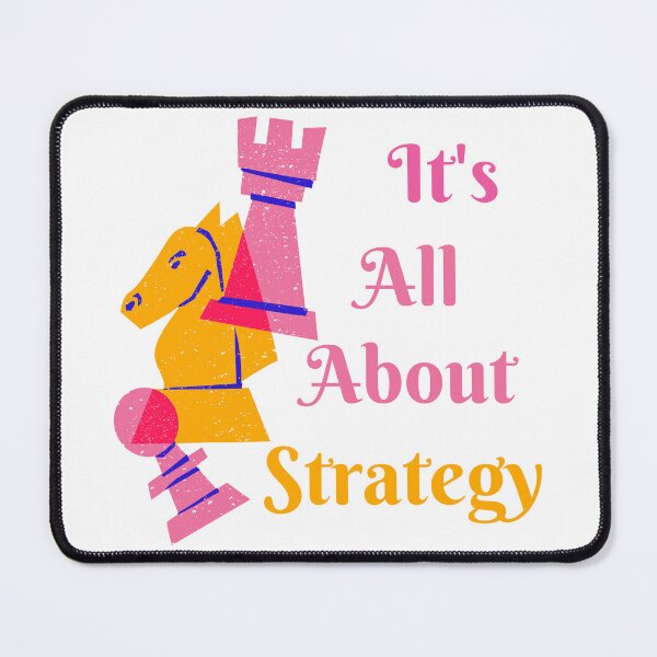 Item preview, Bright Chess Pieces Design - All About Strategy designed and sold by CreativNode.