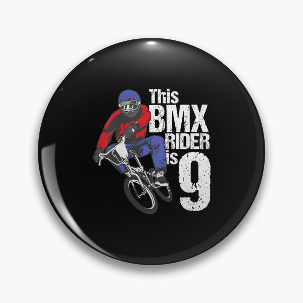 Item preview, Kids 9 Year Old BMX Birthday Party Boys Dirt Bike Biking 9th Gift designed and sold by zimmermansmp.