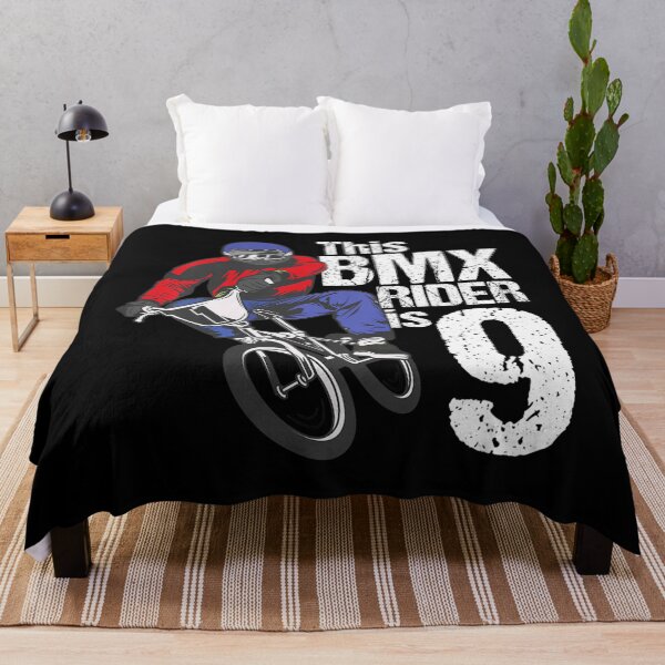 Item preview, Kids 9 Year Old BMX Birthday Party Boys Dirt Bike Biking 9th Gift designed and sold by zimmermansmp.