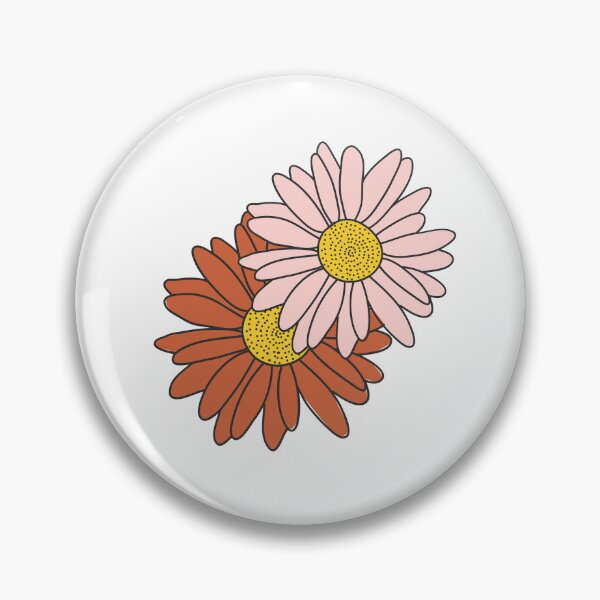 Item preview, Daisy pattern, Minimalist, Floral, designed and sold by DigiCurated.