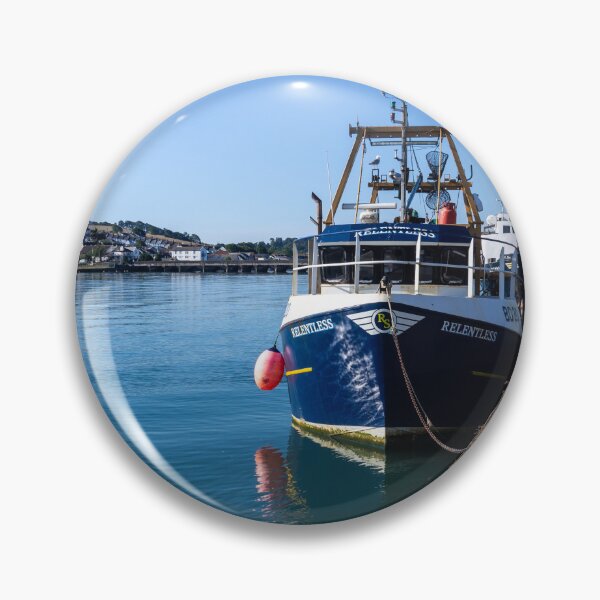 Item preview, Fishing boat moored on Bideford Quay designed and sold by twymanphoto.