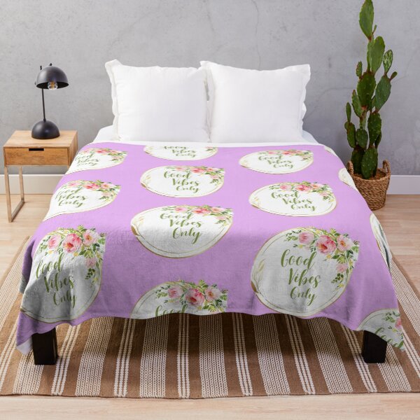 Item preview, Good vibes only - colorful floral simple elegant design designed and sold by Arteartz.