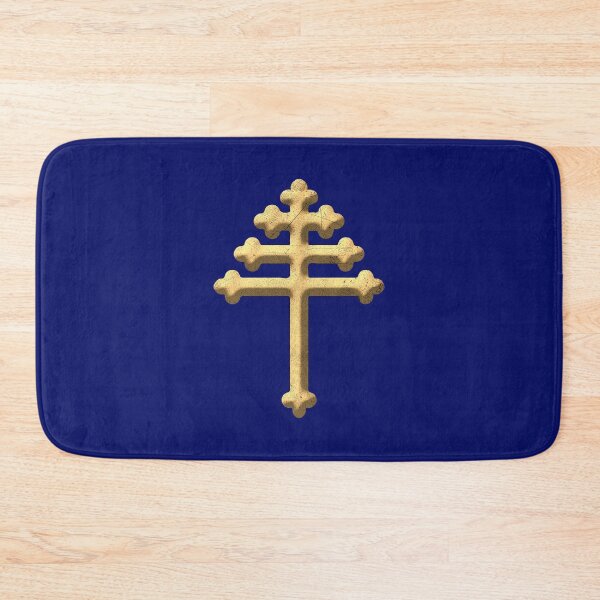 Item preview, Maronite cross in gold with bevel designed and sold by IsisOsiris.