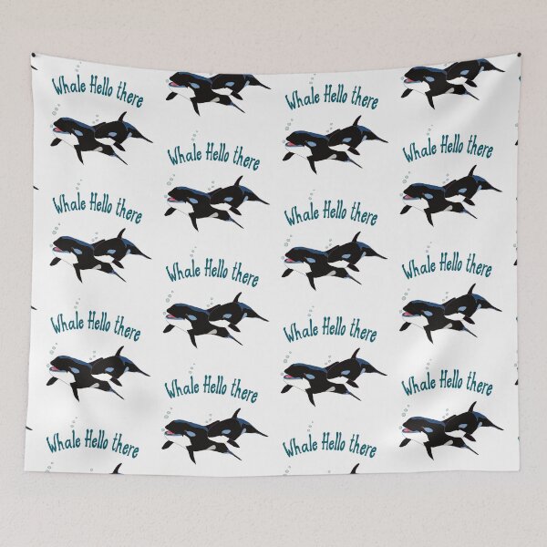 Item preview, Whale hello there  designed and sold by Leatextileart.
