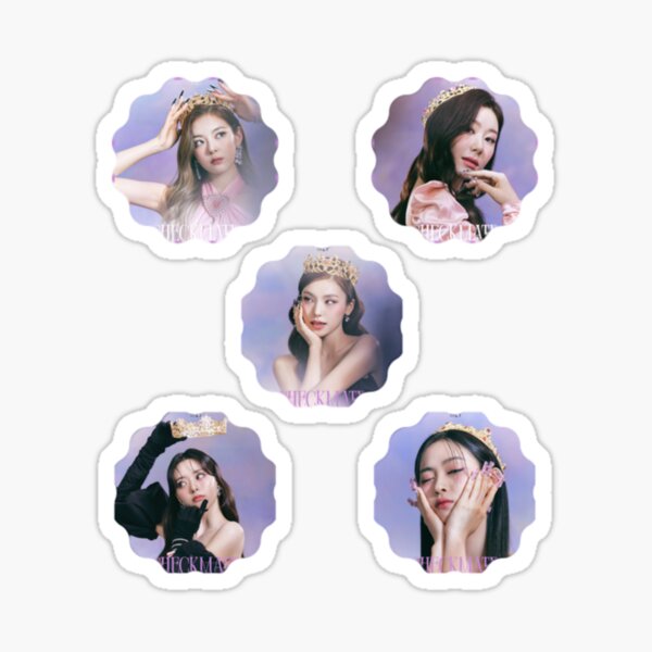 Itzy Checkmate Yeji Sticker for Sale by Juicyohyummy