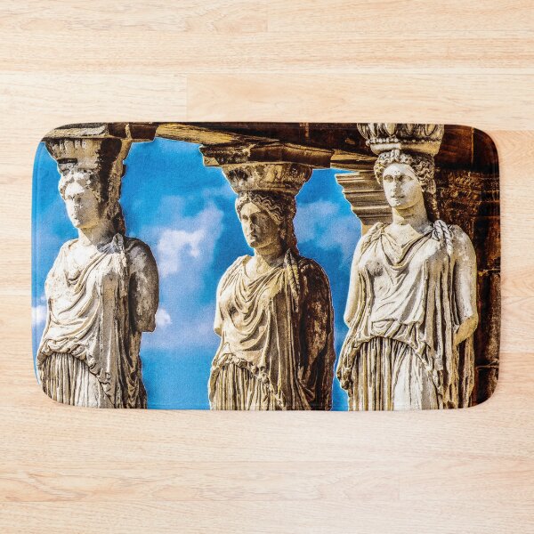 Item preview, Vintage Caryatids Porch of the Erechtheion, ancient greek caryatids, Athens agora, Erectheum, Greece photo, Acropolis of Athens designed and sold by Trendymotion.