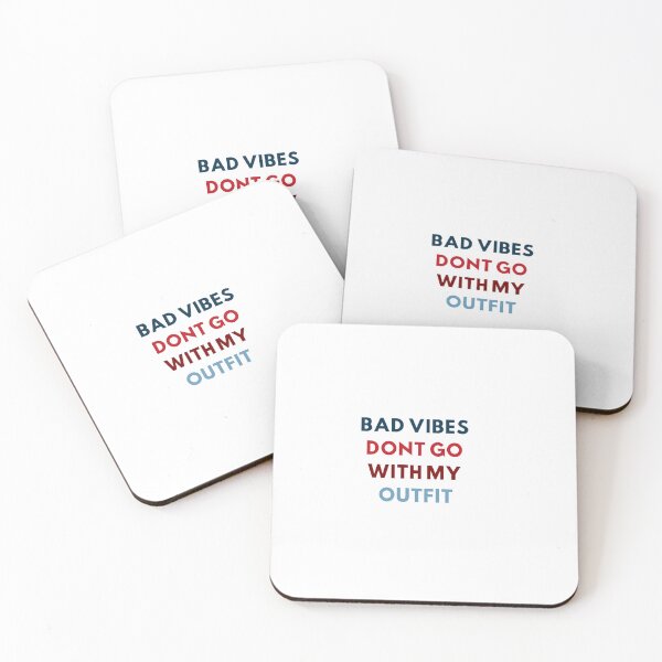 Item preview, Bad Vibes Don't Go With My Outfit 2 designed and sold by shalakacreats.