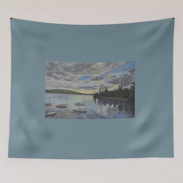 Item preview, Lake at Sunset designed and sold by LoveJingle.