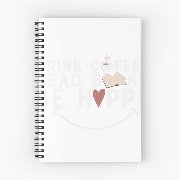 Item preview, Drink Coffee Read Books Be Happy designed and sold by Zakaria-4.