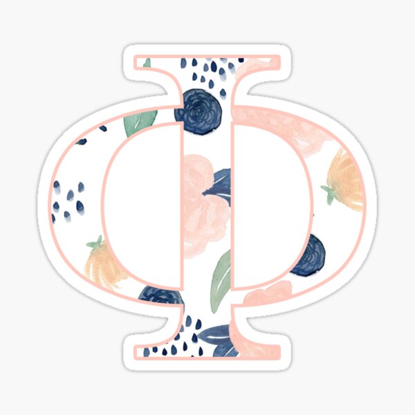 Floral Phi Sticker