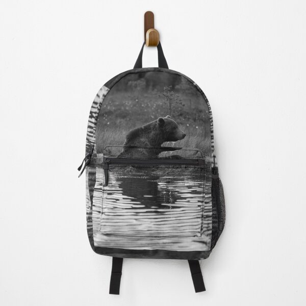 Item preview, One cold  bear please. Brown bear bw designed and sold by Jouko Lehto Photography.