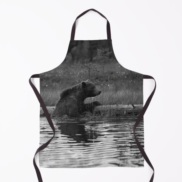 Item preview, One cold  bear please. Brown bear bw designed and sold by Jouko Lehto Photography.