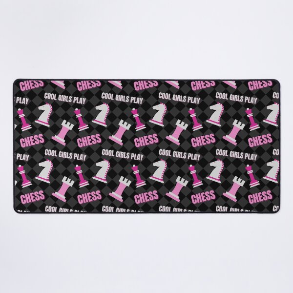 Item preview, Chess girl pattern, cool girls play chess designed and sold by portrait4you.
