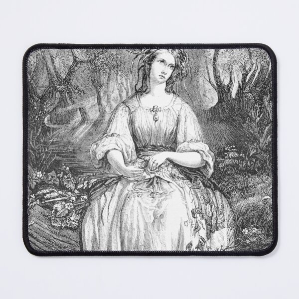 Item preview, Ophelia from Hamlet - Victorian Illustration designed and sold by aleyna22.