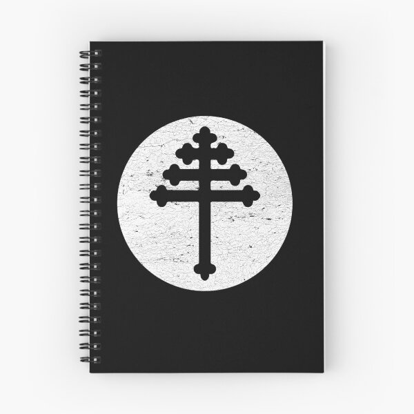 Item preview, Maronite cross in white circle designed and sold by IsisOsiris.