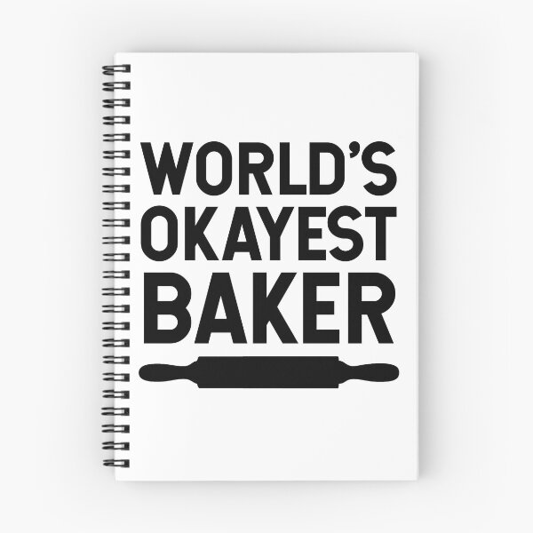 Item preview, World's Okayest Baker designed and sold by SarahJisri.