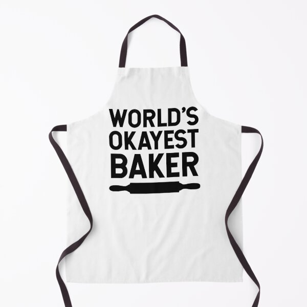 Item preview, World's Okayest Baker designed and sold by SarahJisri.