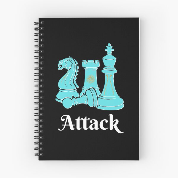 Item preview, Blue and White Chess Pieces Design - Attack Strategy designed and sold by CreativNode.