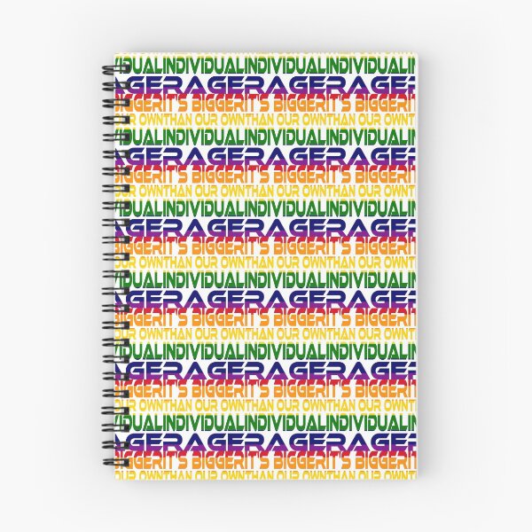 Item preview, It's Bigger Than Our Own Individual Rage (Rainbow) Idium Series designed and sold by Carbon-Fibre Media.