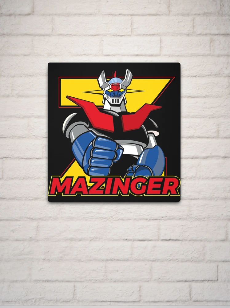 Mazinger. Robot. Mazinger Z | Metal Print