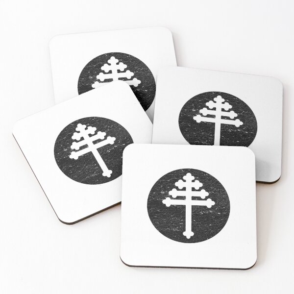 Item preview, Maronite cross in black circle designed and sold by IsisOsiris.