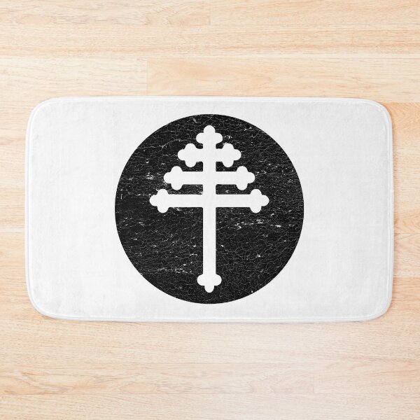 Item preview, Maronite cross in black circle designed and sold by IsisOsiris.