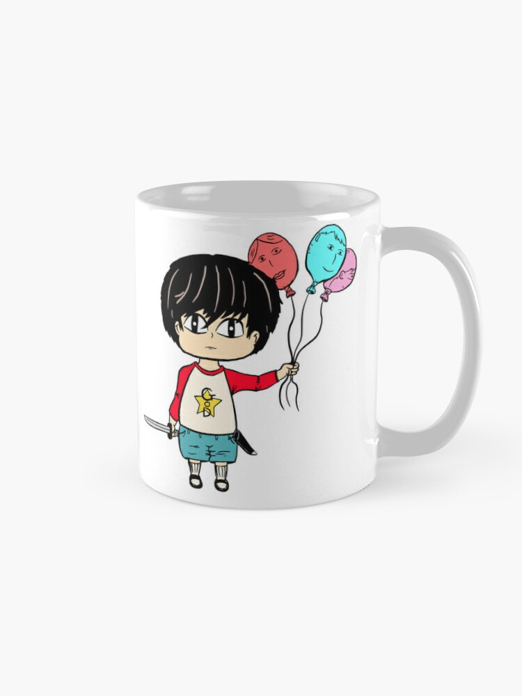 Stranger Things Cartoon Pattern Mug