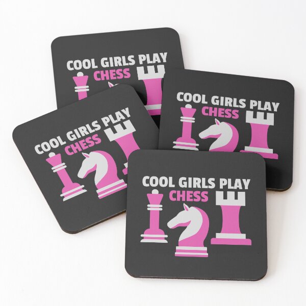 Item preview, Chess girl pattern, cool girls play chess  designed and sold by portrait4you.
