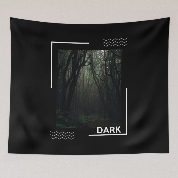 Item preview, Dark Forest Landscape designed and sold by kapiks.