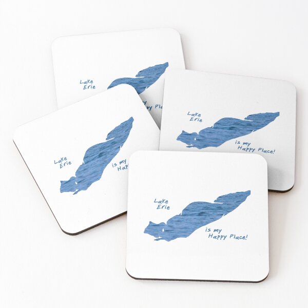 Item preview, Lake Erie is my Happy Place! designed and sold by RedHandedOD.