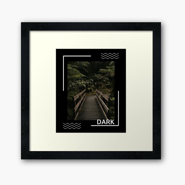 Item preview, Dark Forest Landscape designed and sold by kapiks.