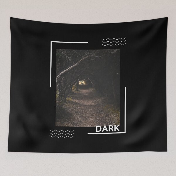 Item preview, Dark Forest Landscape designed and sold by kapiks.