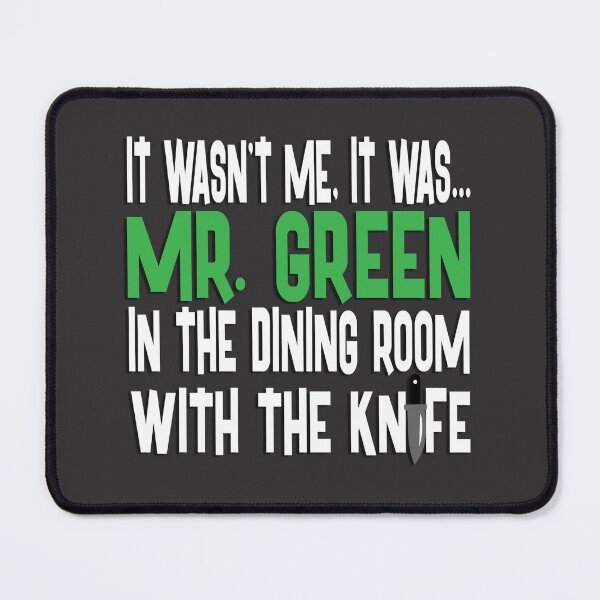 Item preview, Mr. Green in the dining room with the knife - Clue designed and sold by agilexp.
