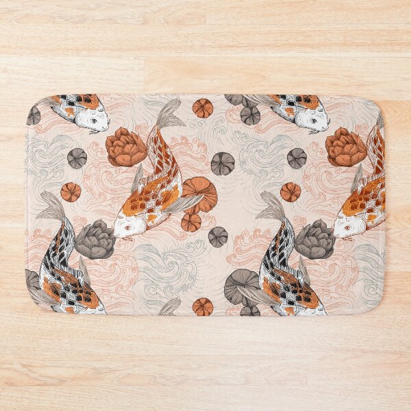 Item preview, Koi fish oriental pattern designed and sold by Rômulo Queiroz.