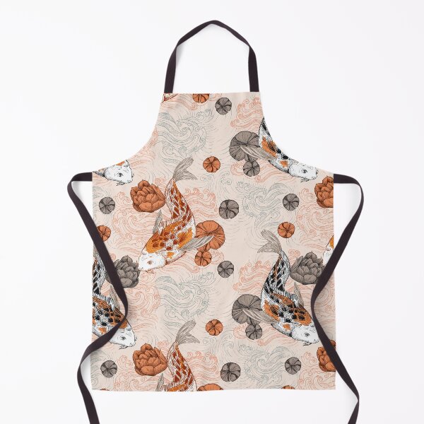 Item preview, Koi fish oriental pattern designed and sold by Rômulo Queiroz.