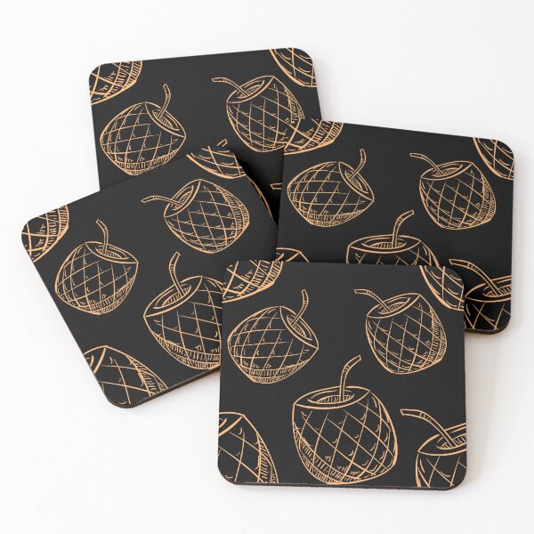 Item preview, Piña Colada Cocktail, Pineapple Pattern designed and sold by antevasinart.