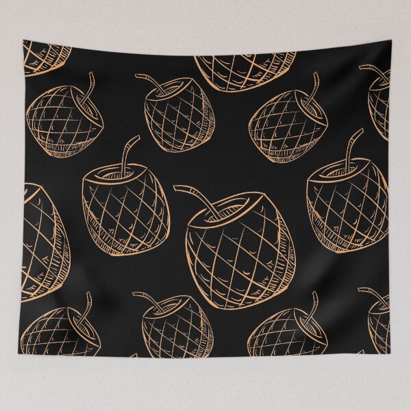 Item preview, Piña Colada Cocktail, Pineapple Pattern designed and sold by antevasinart.
