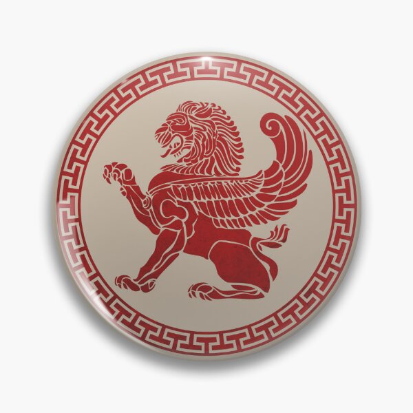 Item preview, Winged Lion - Vintage Red designed and sold by Royal-Elite.