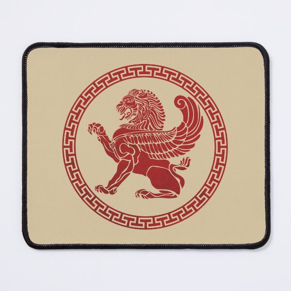 Item preview, Winged Lion - Vintage Red designed and sold by Royal-Elite.