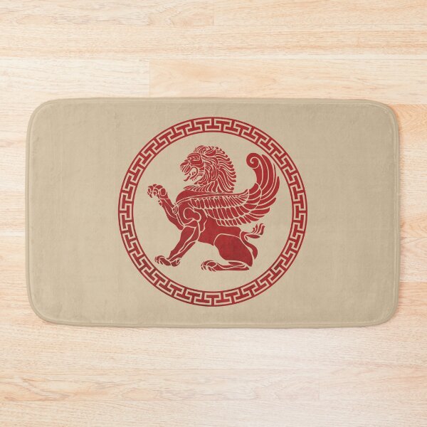 Item preview, Winged Lion - Vintage Red designed and sold by Royal-Elite.