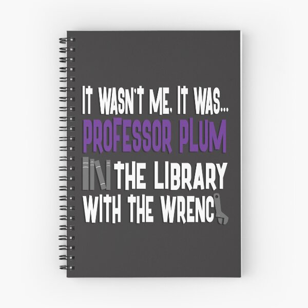 Item preview, Professor Plum in the library with the wrench - Clue designed and sold by agilexp.